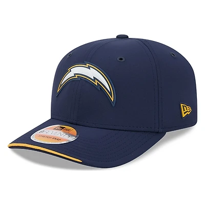 Los Angeles Chargers Navy 2026 NFL Sideline New Era 9SEVENTY Adjustable Snapback Hat