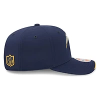 Los Angeles Chargers Navy 2026 NFL Sideline New Era 9SEVENTY Adjustable Snapback Hat