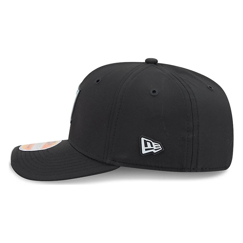 Las Vegas Raiders Black Historic Throwback 2026 NFL Sideline New Era 9SEVENTY Adjustable Snapback Hat