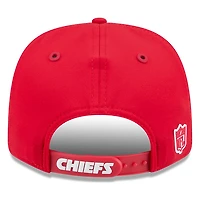 Kansas City Chiefs Red 2026 NFL Sideline New Era 9SEVENTY Adjustable Snapback Hat