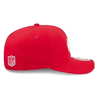 Kansas City Chiefs Red 2026 NFL Sideline New Era 9SEVENTY Adjustable Snapback Hat