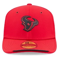 Houston Texans Red 2026 NFL Sideline New Era 9SEVENTY Adjustable Snapback Hat