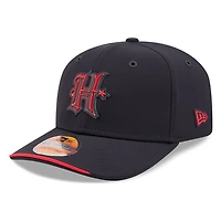 Houston Texans Navy H-Town Logo 2026 NFL Sideline New Era 9SEVENTY Adjustable Snapback Hat