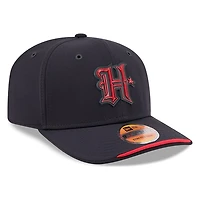 Houston Texans Navy H-Town Logo 2026 NFL Sideline New Era 9SEVENTY Adjustable Snapback Hat