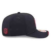 Houston Texans Navy H-Town Logo 2026 NFL Sideline New Era 9SEVENTY Adjustable Snapback Hat