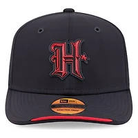 Houston Texans Navy H-Town Logo 2026 NFL Sideline New Era 9SEVENTY Adjustable Snapback Hat