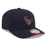 Houston Texans Navy 2026 NFL Sideline New Era 9SEVENTY Adjustable Snapback Hat