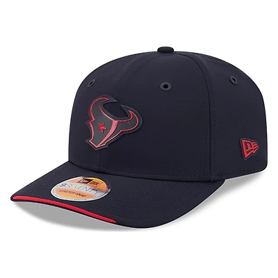 Houston Texans Navy 2026 NFL Sideline New Era 9SEVENTY Adjustable Snapback Hat