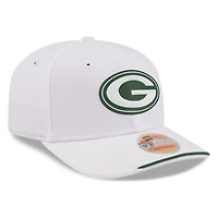 Green Bay Packers White 2026 NFL Sideline New Era 9SEVENTY Adjustable Snapback Hat
