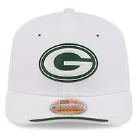 Green Bay Packers White 2026 NFL Sideline New Era 9SEVENTY Adjustable Snapback Hat