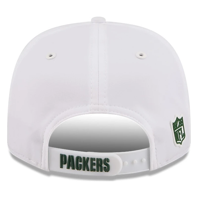 Green Bay Packers White 2026 NFL Sideline New Era 9SEVENTY Adjustable Snapback Hat