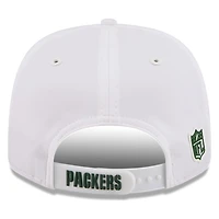 Green Bay Packers White 2026 NFL Sideline New Era 9SEVENTY Adjustable Snapback Hat