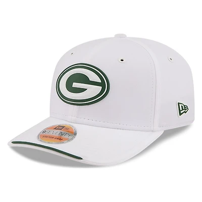 Green Bay Packers White 2026 NFL Sideline New Era 9SEVENTY Adjustable Snapback Hat