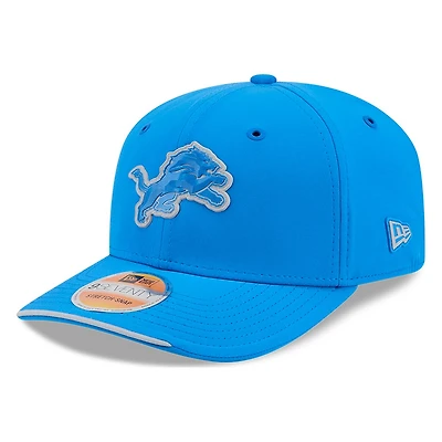 Detroit Lions Light Blue 2026 NFL Sideline New Era 9SEVENTY Adjustable Snapback Hat