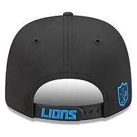 Detroit Lions Black 2026 NFL Sideline New Era 9SEVENTY Adjustable Snapback Hat
