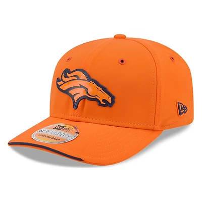 Denver Broncos Orange 2026 NFL Sideline New Era 9SEVENTY Adjustable Snapback Hat