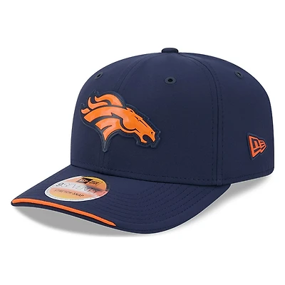 Denver Broncos Navy 2026 NFL Sideline New Era 9SEVENTY Adjustable Snapback Hat