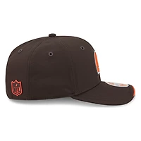 Cleveland Browns Brown 2026 NFL Sideline New Era 9SEVENTY Adjustable Snapback Hat