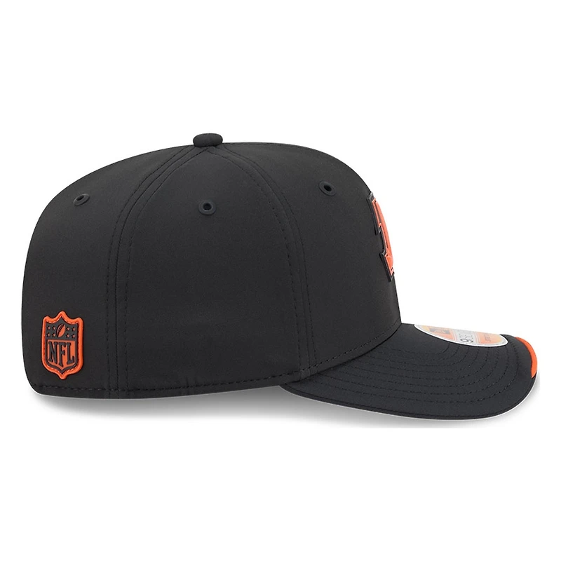 Cincinnati Bengals Black B Logo 2026 NFL Sideline New Era 9SEVENTY Adjustable Snapback Hat