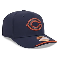 Chicago Bears Navy C Logo 2026 NFL Sideline New Era 9SEVENTY Adjustable Snapback Hat