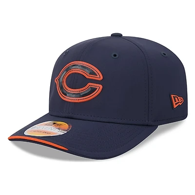 Chicago Bears Navy C Logo 2026 NFL Sideline New Era 9SEVENTY Adjustable Snapback Hat