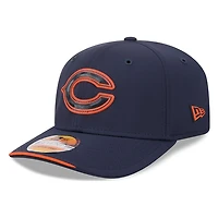 Chicago Bears Navy C Logo 2026 NFL Sideline New Era 9SEVENTY Adjustable Snapback Hat