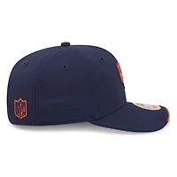 Chicago Bears Navy Bear Logo 2026 NFL Sideline New Era 9SEVENTY Adjustable Snapback Hat
