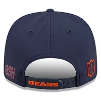 Chicago Bears Navy Bear Logo 2026 NFL Sideline New Era 9SEVENTY Adjustable Snapback Hat