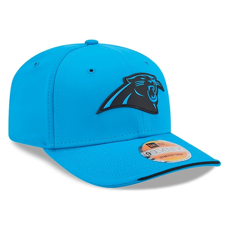 Carolina Panthers Light Blue 2026 NFL Sideline New Era 9SEVENTY Adjustable Snapback Hat