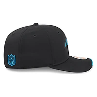 Carolina Panthers Black 2026 NFL Sideline New Era 9SEVENTY Adjustable Snapback Hat