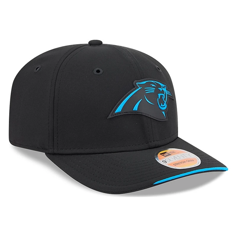 Carolina Panthers Black 2026 NFL Sideline New Era 9SEVENTY Adjustable Snapback Hat