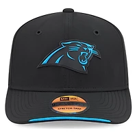 Carolina Panthers Black 2026 NFL Sideline New Era 9SEVENTY Adjustable Snapback Hat