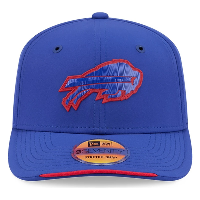 Buffalo Bills Royal Blue 2026 NFL Sideline New Era 9SEVENTY Adjustable Snapback Hat