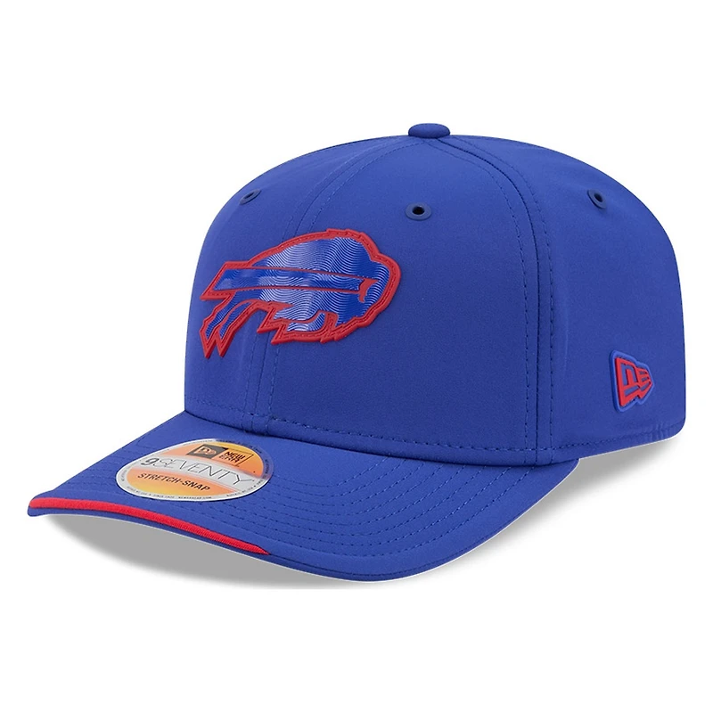 Buffalo Bills Royal Blue 2026 NFL Sideline New Era 9SEVENTY Adjustable Snapback Hat