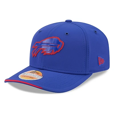 Buffalo Bills Royal Blue 2026 NFL Sideline New Era 9SEVENTY Adjustable Snapback Hat