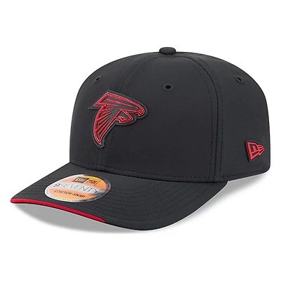 Atlanta Falcons Black 2026 NFL Sideline New Era 9SEVENTY Adjustable Snapback Hat