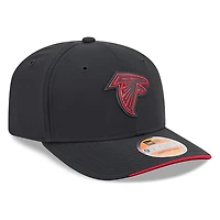 Atlanta Falcons Black 2026 NFL Sideline New Era 9SEVENTY Adjustable Snapback Hat