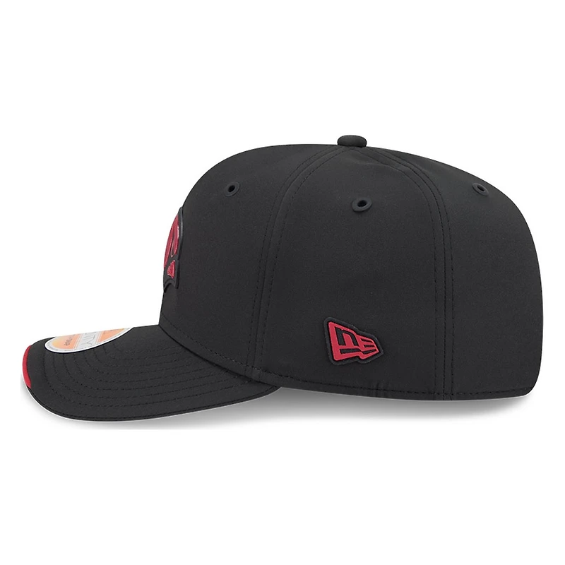 Arizona Cardinals Black 2026 NFL Sideline New Era 9SEVENTY Adjustable Snapback Hat