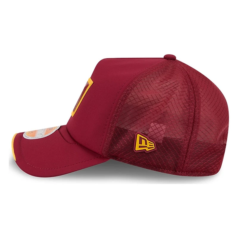 Washington Commanders Burgundy 2026 NFL Sideline New Era 9FORTY Apex Adjustable Trucker Hat