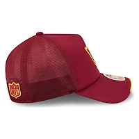 Washington Commanders Burgundy 2026 NFL Sideline New Era 9FORTY Apex Adjustable Trucker Hat