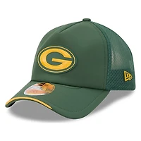 Green Bay Packers 2026 NFL Sideline New Era 9FORTY Apex Adjustable Trucker Hat
