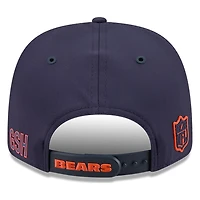 Chicago Bears Navy Script B Logo 2026 NFL Sideline New Era 9SEVENTY Adjustable Snapback Hat