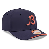 Chicago Bears Navy Script B Logo 2026 NFL Sideline New Era 9SEVENTY Adjustable Snapback Hat