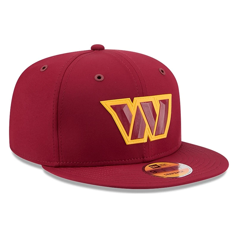 Washington Commanders Burgundy 2026 NFL Sideline New Era 9FIFTY Adjustable Snapback Hat
