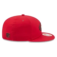 San Francisco 49ers Red 2026 NFL Sideline New Era 9FIFTY Adjustable Snapback Hat