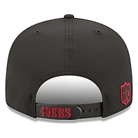 San Francisco 49ers Black 2026 NFL Sideline New Era 9FIFTY Adjustable Snapback Hat
