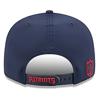 New England Patriots Navy 2026 NFL Sideline New Era 9FIFTY Adjustable Snapback Hat