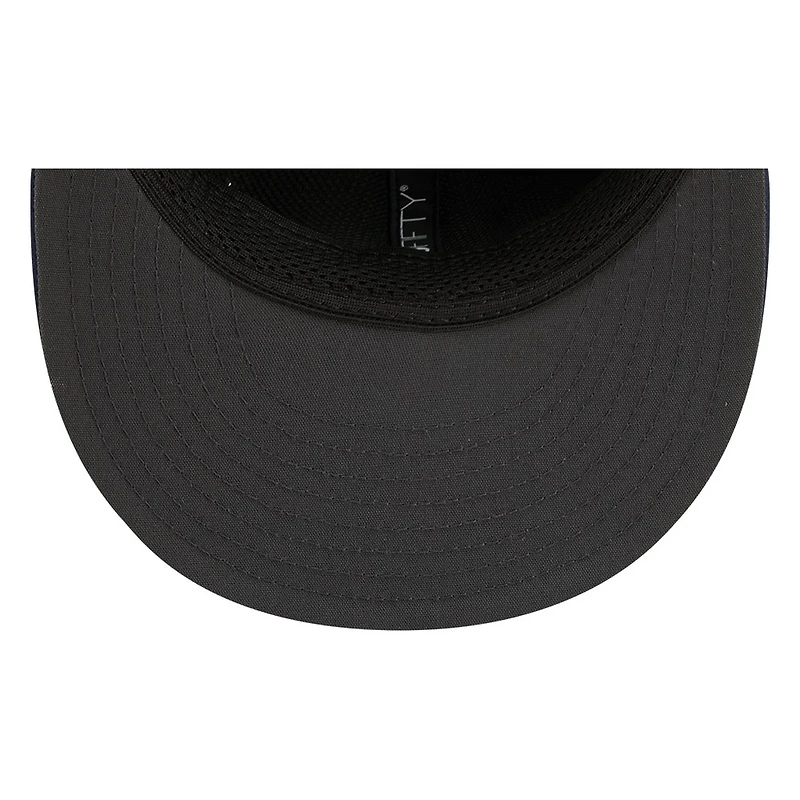 New England Patriots Navy 2026 NFL Sideline New Era 9FIFTY Adjustable Snapback Hat