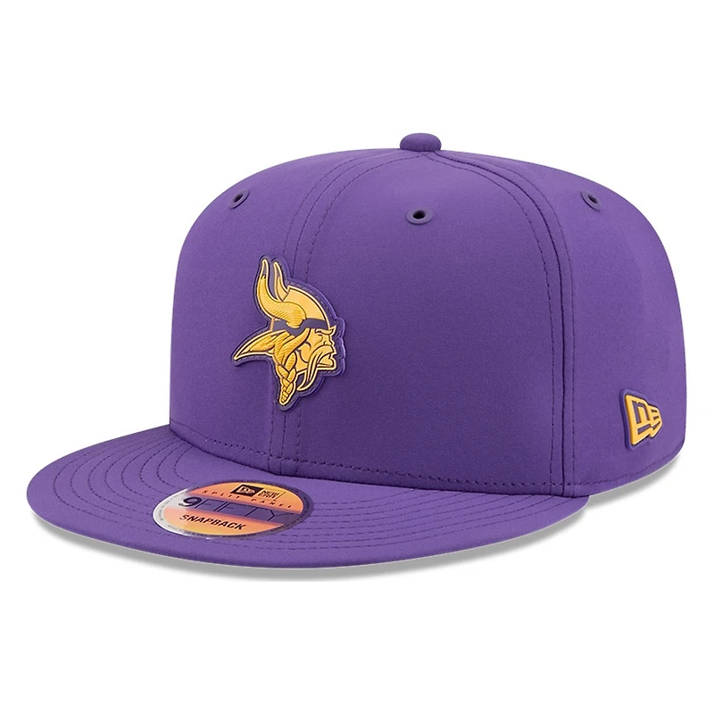 Minnesota Vikings Purple 2026 NFL Sideline New Era 9FIFTY Adjustable Snapback Hat