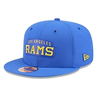 Los Angeles Rams Royal Blue Historic Throwback 2026 NFL Sideline New Era 9FIFTY Adjustable Snapback Hat
